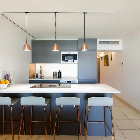 Daire Luxury 3 Piece Garden In Cannes Marina