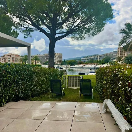 Apartment Luxury 3 Piece Garden In Cannes Marina *